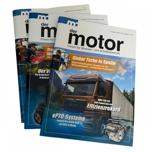Das Bild zeigt Magazine von der motor. Kommunikation & Redaktion durch Magazine.