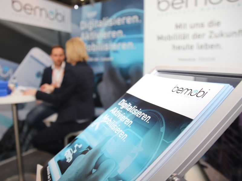 bemobi Messestand Flotte Düsseldorf
