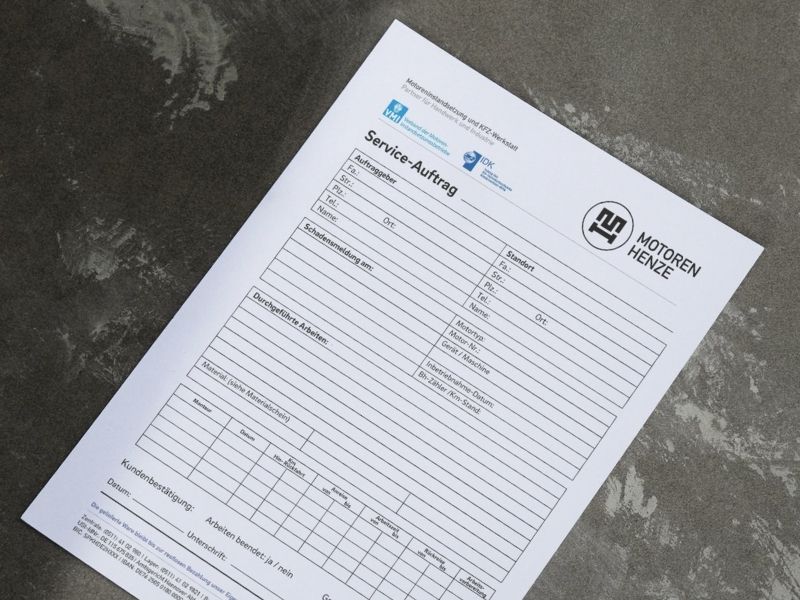 Motoren Henze Aussenmontagebericht