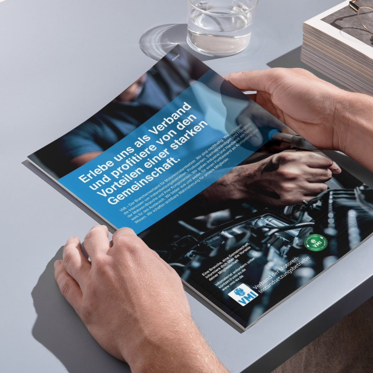 VMI Anzeige - Magazin Rückseite