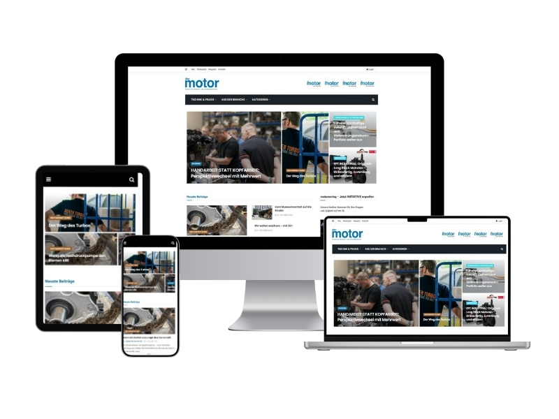 der motor Webseite